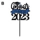 thumbnail image 5 of Herramientas para Arreglos de Pasteles de Graduación de La Clase de 2023, Inserto Decorativo para Pasteles de Fiesta., 5 of 5