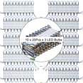 thumbnail image 6 of VEVOR RGB SMD5050 Storefront Lights, 100Ft Window LED Kit with 20 Colors, 200Pcs 3 LED Modules, 6 of 12
