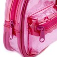 thumbnail image 3 of Claire's Girls Clear Pink Mini Jelly Backpack Metal Keychain, Children's, 3 of 6