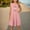 Pink, variant on Toddler Girls Easter A Line Dress Cute Bunny Rabbit Printed Skirt Summer Ruffle Sleeve Sundress Outfit For Kids Green 13-14 Years