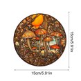 thumbnail image 2 of Atrapasueños acrílico para puerta, decoración colgante, seta para ventana, decoración gótica, 2 of 9