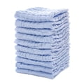 thumbnail image 3 of Baby Muslin Washcloths - Natural Muslin Cotton Baby Wipes - Soft Newborn Baby Face Towel for Sensitive Skin- Baby Registry as Shower Gift, 10 Pack 12x12 inches by MUKIN (Blue), 3 of 3