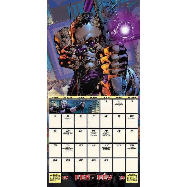 Trends International 2024 Marvel Avengers Wall Calendar - Walmart.com