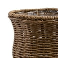 thumbnail image 6 of My Texas House 8 Inch Goblet Woven Planter Urn Shape, Brown, 6 of 9