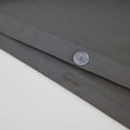 thumbnail image 4 of Chezmoi Collection Cotton Removable Duvet Cover for Weighted Blankets 36"x48", Charcoal Gray, 4 of 6