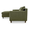 thumbnail image 3 of Moe's Home Collection Hutton Sectional Fabric Green, 3 of 9