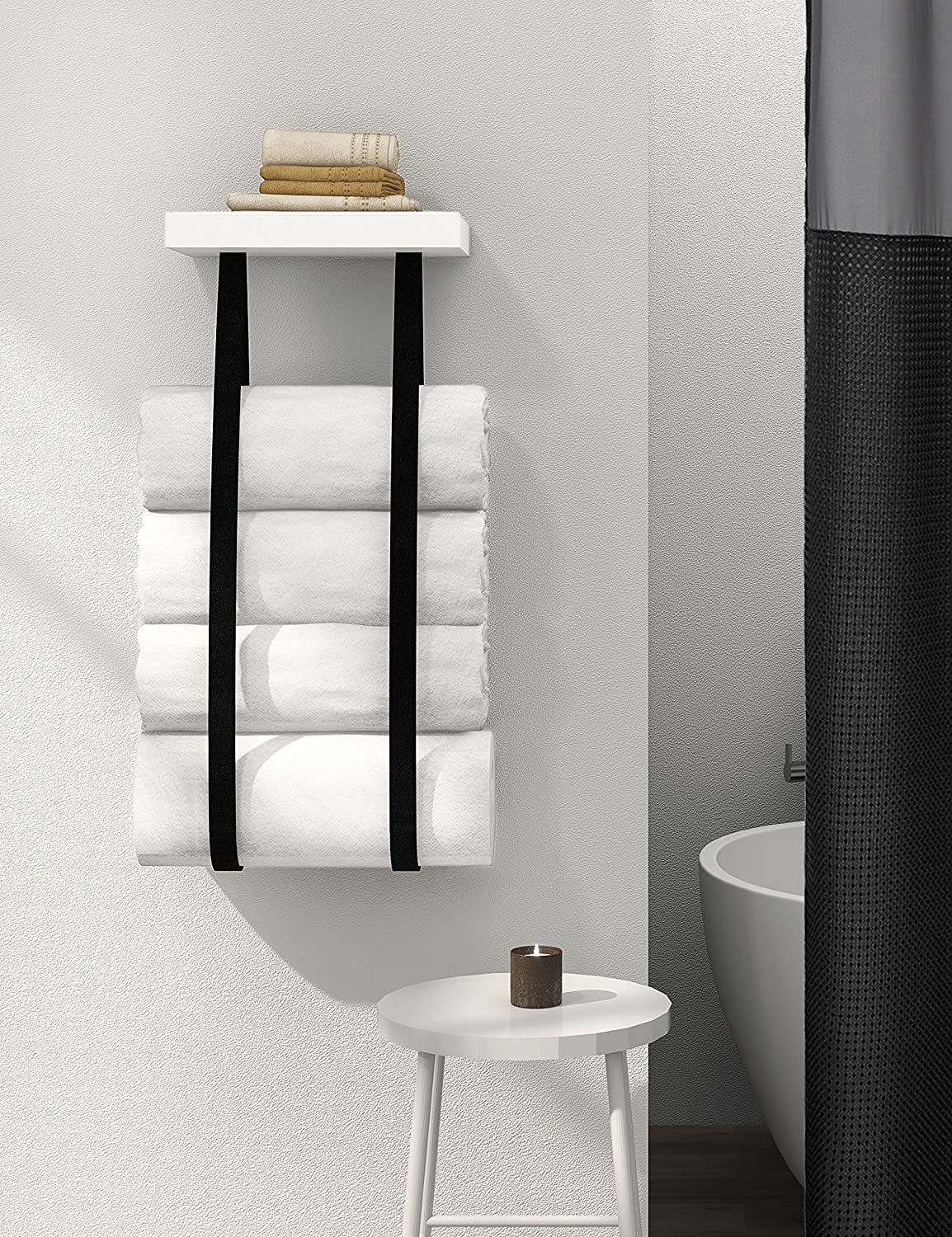 Hand Towels - Farmhouse Bathroom Décor – Rustic Country Bathroom Accessory  – Set of 2