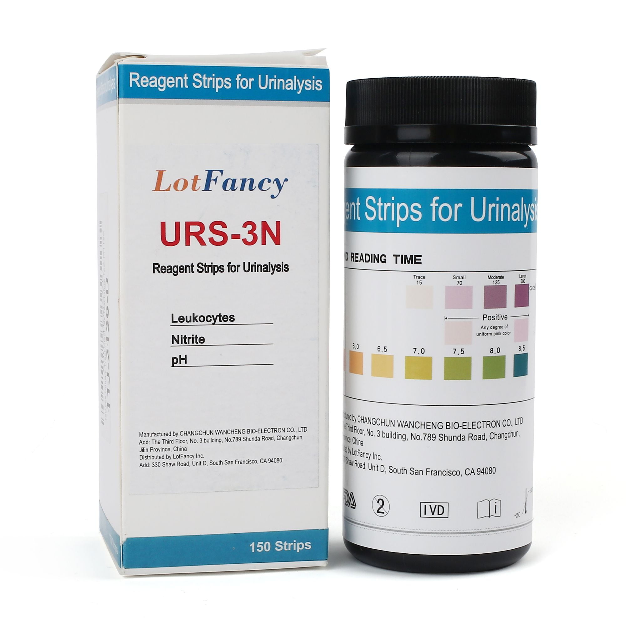 150 Urine Test Strips by LotFancy, Urinary Tract Infection Test Strips 150 Urine Test Strips by LotFancy, Urinary Tract Infection Test Strips