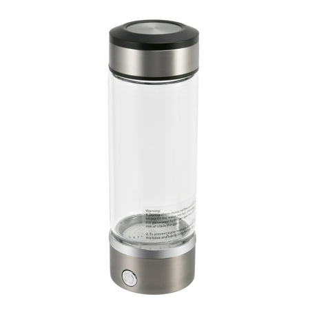

400-500ML Portable Hydrogen Rich Water Maker Ionizer Generator Bottle Cup Xmas Gifts Straight
