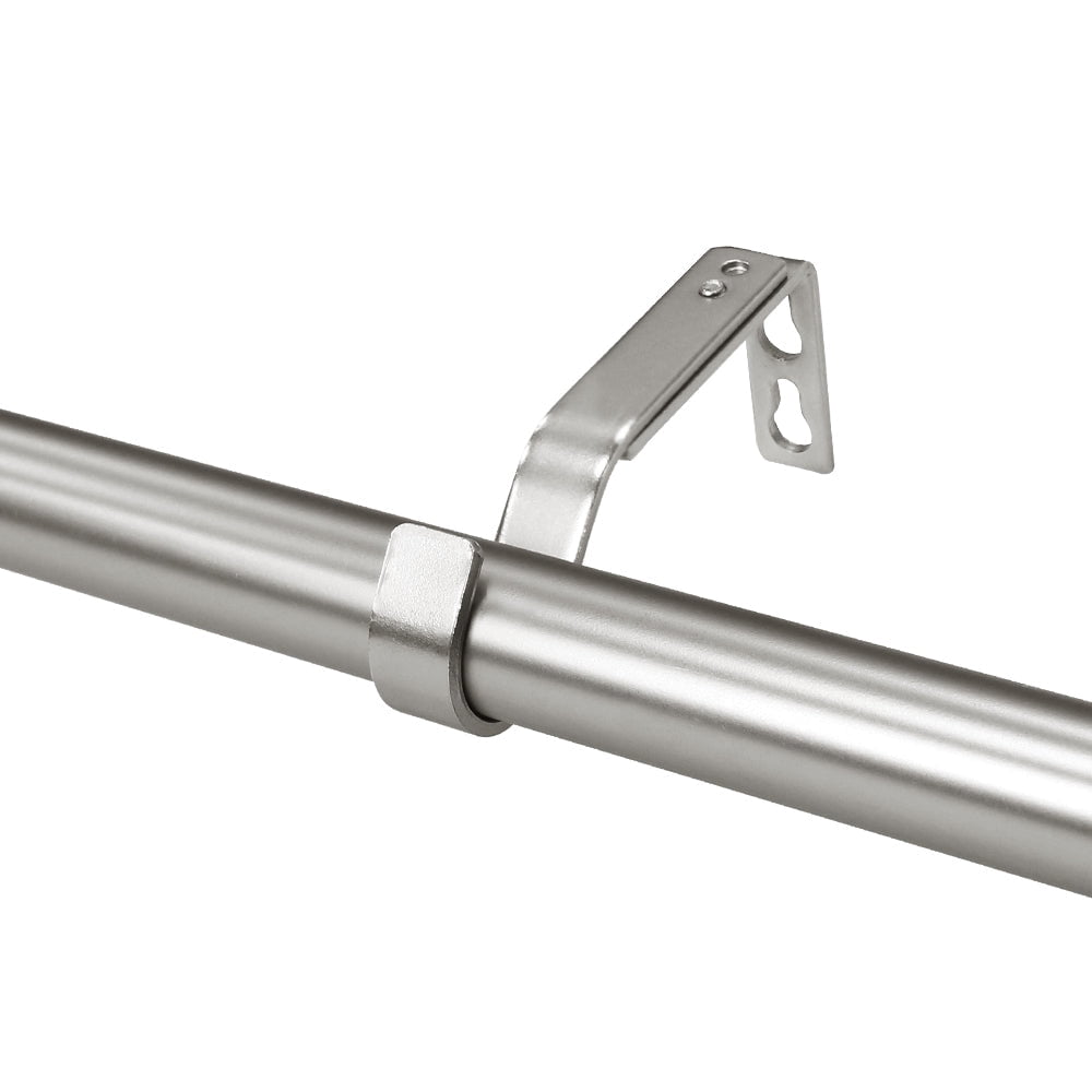 1" Single Curtain Rod Set with Decorative Cage finials
