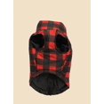 thumbnail image 3 of 1pc Waterproof And Windproof Plaid Contrast Color Pet Jacket, Thickened For Medium And Small Dogs And Cats, Suitable For Autumn And Winter, 3 of 4