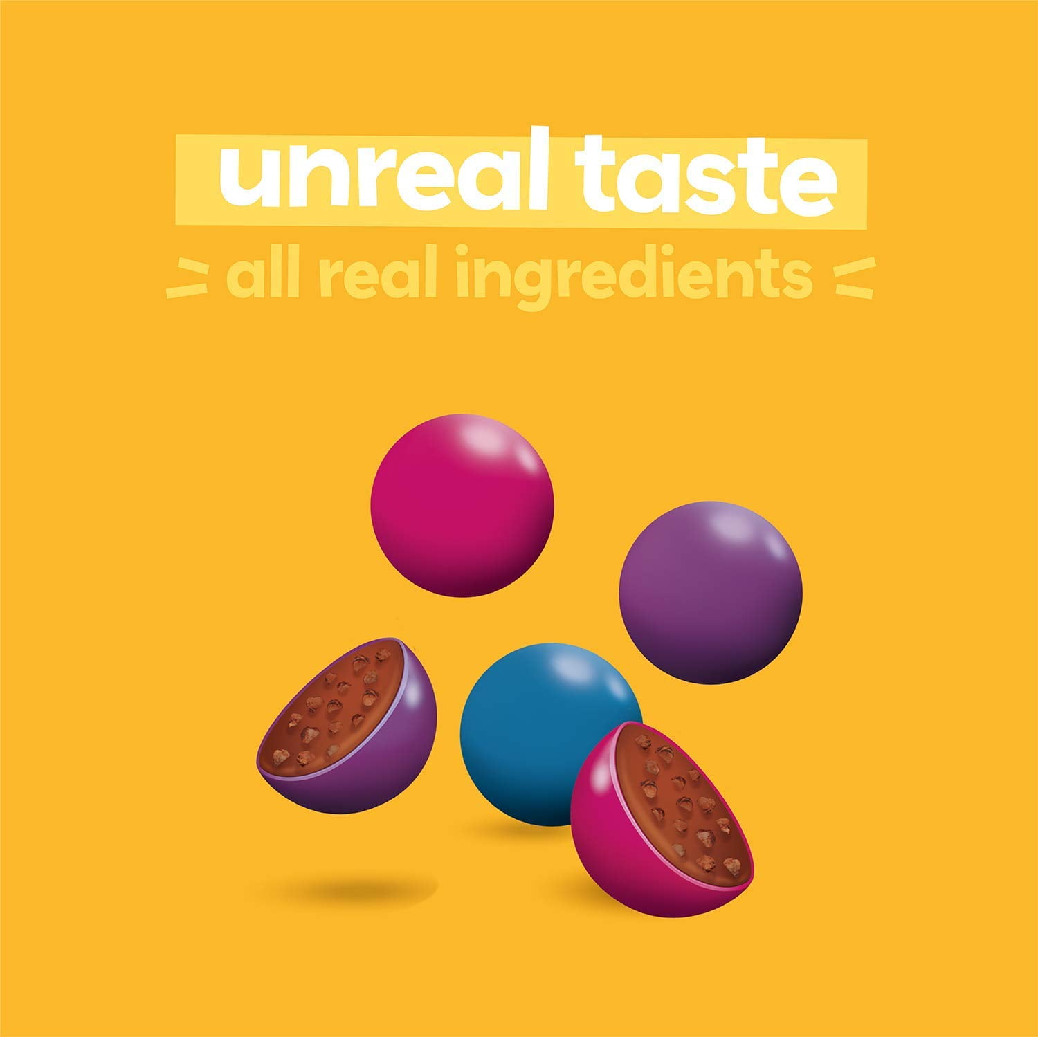 Unreal Dark Chocolate with Crispy Quinoa, Zero Sugar Alcohols, Non-GMO, 5 Oz (Pack of 6)