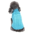 thumbnail image 7 of Dog Sweater Pet Cat Knitted Jumper Winter Warm Puppy Jacket Dog Colthes, 7 of 7