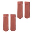 thumbnail image 2 of LShunze 2 Pairs Women Winter Socks Mid-tube Solid Color High Elasticity Keep Warm Lightweight Comfort Warmth Daily Socks Sport Socks, 2 of 8