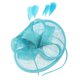 thumbnail image 4 of Diadema de Pelo Horquilla Sombrero de s FloresFascinator Accesorios de Cabello para Mujer Chica Azul Macarena Accesorio para el cabello de las mujeres, 4 of 8