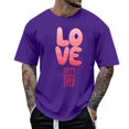 thumbnail image 1 of PMUYBHF T-Shirt Imprimé Joyeuses Fêtes Manches 3/4 Col Rond Blouse 5735 TG, 1 of 5