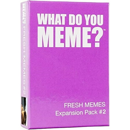 What Do You Meme? Fresh Memes: Expansion Pack #2 - Adult Party Game