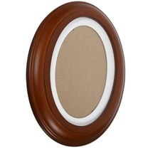 Beaupretty Oval Picture Frames Wood for Home Use Living Room Decor 1 Pcs