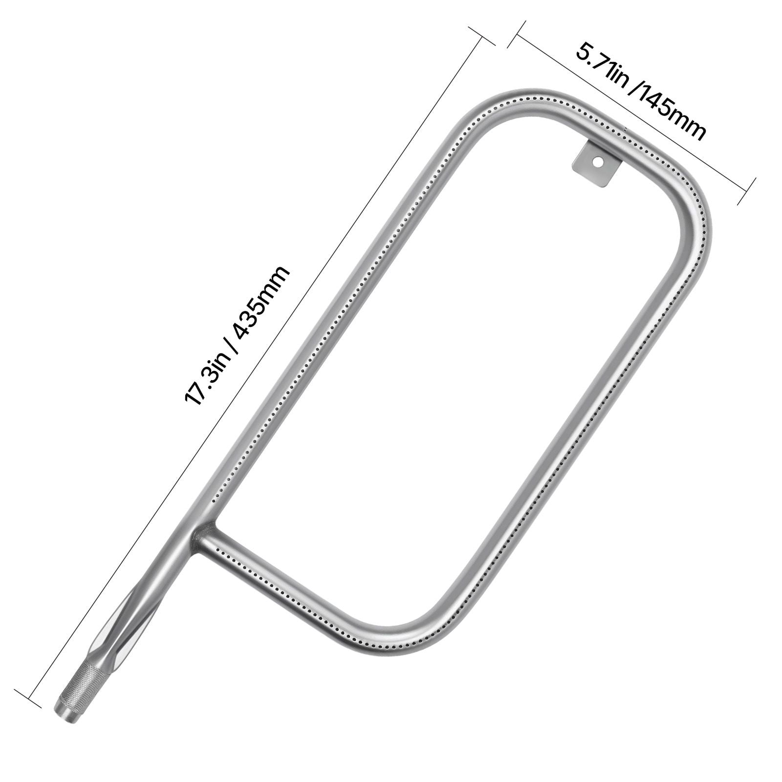 Replacement Grill Burner Tube for Portable Gas Grills, Stainless Steel Burner Pipe Replacement Part, Fits 200/220/2000/2200/2400 Series Models