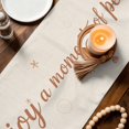 thumbnail image 3 of Brown Red Starfish Coastal Table Runner 72 Inches, Nautical Coral Ocean Summer Bed Runner Dresser Scarves Tabletop for Indoor Outdoor Parties/Ceremony/Banquet, 16" x 72", 3 of 9