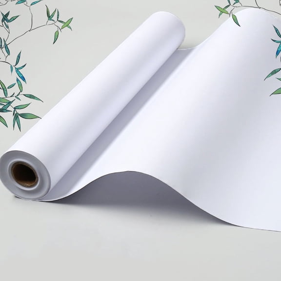 CCOCC Sturdy White Drawing Paper Roll for Kids Art Projects, Doodling, and Painting Use 18 Inches X 75 Feet