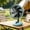 C, variant on Leeye Retro USB Desk Fan, Vintage Style Portable Fan with Adjustable Wind Speed, Quiet Personal Fan for Home Office Desktop, Compact Lightweight Design, A, One Size,