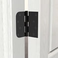 thumbnail image 6 of 3 Pack Door Hinges, Black Door Hinges 4in x 4in Interior and Exterior Door Hinges, Removable Pin, Heavy-Duty Hinges for Residential Doors with Square & Round Corners, 6 of 7