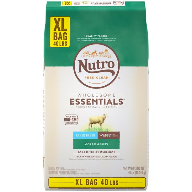 Nutro Wholesome Essentials Large Breed Natural Lamb & Rice Recipe Adult