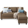 thumbnail image 1 of Best Choice Products Upholstered Sectional Sofa for Home, 1 of 8