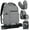 Gray, variant on SDYSM Camera Bag Backpack Professional for DSLR SLR Mirrorless Camera Waterproof Laptop Back Pack 15.6 Inch with Rain Cover Anti Theft Travel Case Large Capacity Photography Backpack Black