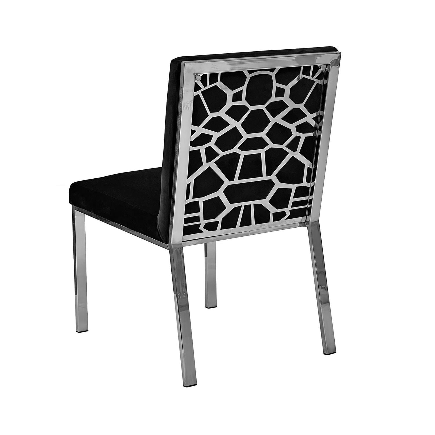 Canadian Chicago Grey Silver Dining Chair (Set of 2)