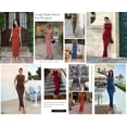 thumbnail image 5 of PRETTYGARDEN Women's Summer Semi Formal Midi Dresses Sleeveless Ruched Bodycon Long Elegant Cocktail Wedding Guest Dress, 5 of 8