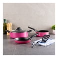 thumbnail image 2 of Juego de Olla Express Ekco 8 litros con Set de Cocina Rosa 10 piezas rosa, 2 of 4