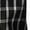 Black, variant on Hinvhai Men's Plaid Pants Streetwear Drawstring Waist Baggy Wide Leg Pants Checkered Trousers Navy XL(XL)