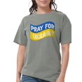 thumbnail image 1 of CafePress - Pray For Ukraine T Shirt - Womens Comfort Colors® Shirt, 1 of 1