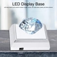 thumbnail image 2 of Square LED Lamp Base, Display Stand Holder for Acrylic Artwork Display Without Battery(White) Square Display Pedestal Lighted Base Stands LED Base Stand, 2 of 8