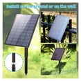 thumbnail image 4 of 3.5W Solar Fountain Pump DIY Solar Panel Fountain With 4.9FT Water Pipe Pump For Bird Bath Garden Decoration Pets Drinking Pon ,Multi-Install Methods, 4 of 5