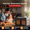 thumbnail image 4 of Deshidratador de alimentos Magic Mill DualZone con 16 bandejas de acero inoxidable, 4 of 8