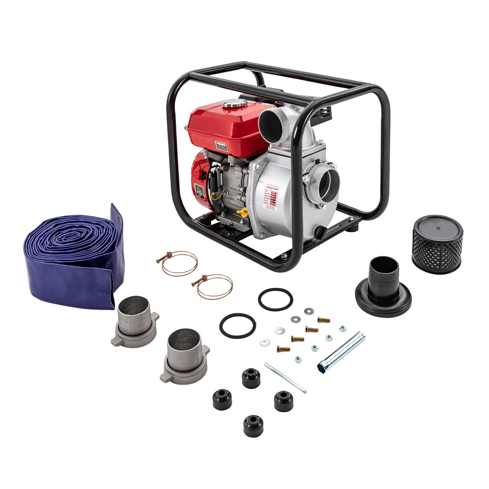 3" Inch 7.5HP Gas Water Pump Gas-Power Garden Water Irrigation Transfer Pump 4-Stroke Gasoline Engine Water Pump 4KW