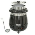 thumbnail image 4 of KoolMore Commercial Soup Kettle Warmer with Hinged Lid and Removable Pot Insert for Buffet, Restaurant, Party, Event, and Catering, Large 2.4 Gallon, Electric [Black] (SK-BK-3G), 4 of 7