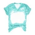 thumbnail image 4 of Raeneomay Oversized T Shirts for Women Casual Tops Women's Tops Women's Fashion Casual Loose Blouse Printing V Neck T-Shirt Blouse Print Tee, 4 of 5