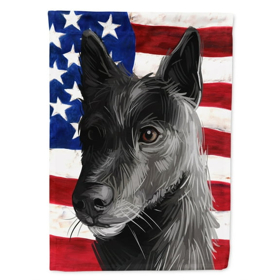 Carolines Treasures CK6701CHF Seskar Seal Dog American Canvas House Size outdoor-flags, Multicolor