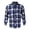 Blue, variant on Mens Big and Tall Shirts Men's Winter Dress Long Sleeve Button Down Shirt (,3XL)