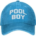thumbnail image 2 of Pool-Boy Baseball Cap Adjustable Men Hip Hop Hat Girl Baseball Football Sport Cap Unisex Dad Hat, 2 of 8
