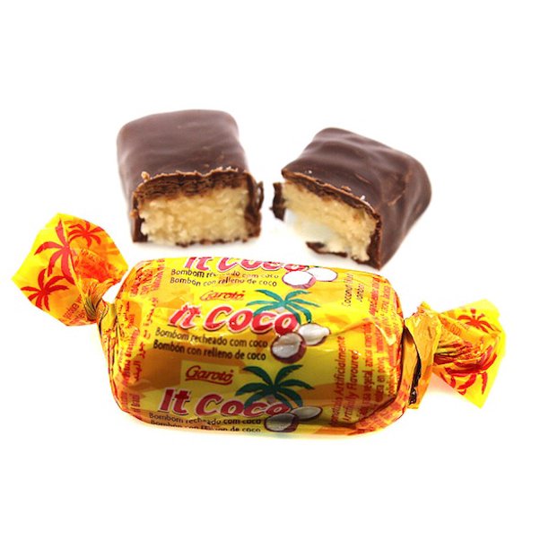 Garoto, It coco cococnut filled DK Chocolate (2 Lbs)