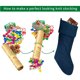 thumbnail image 2 of Teissuly Christmas Large Knitted Wool Home Wall Decoration Candy Bag Sleeve Diamond Gift Bag Teissuly WER202310166413, 2 of 4