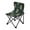 Cute Christmas Reindeer Pattern, variant on 600D Oxford Camping Chair Portable Foldable Chair Supports 220 lbs for Picnic, Fishing, Backpacking Snowmen and Candy Canes Pattern