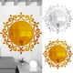 thumbnail image 4 of Pegatinas de pared de espejo de lámpara de cristal 3D extraíble DIY papel tapiz de acrílico calcomanías de decoración de habitación en casa sidaley JJ21047-01, 4 of 6