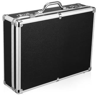 TZ Case AC-38 B Molded Aluminum Attache Case, Black - Walmart.com