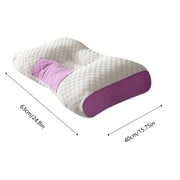 Memory Foam Pillows for Sleeper Bed Soft and Non Collapsing Core Protects The Cervical Spine and Helps Sleep. Adult and Student Household Massage Super Ergonomic Pillow